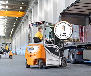 Carrello elevatore elettrico STILL Serie RX con tecnologia Li-Ion