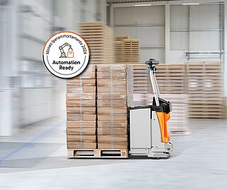 Veicolo a guida automatica AGV STILL iGo per automazione magazzino